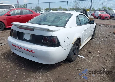 2004 Ford Mustang из США, поврежденный, VIN 1FAFP40634F229105